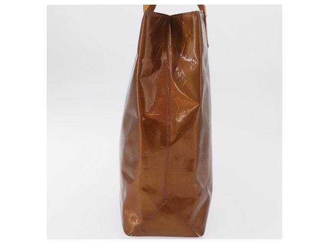 LOUIS VUITTON Monogram Vernis Reade MM Handtasche Bronze M91143 LV Auth BA16171 - Ansicht 6