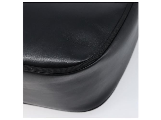Borsa a tracolla Salvatore Ferragamo Vala in pelle nera e oro Auth bs37160 Nero - vista 18