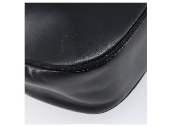 Borsa a tracolla Salvatore Ferragamo Vala in pelle nera e oro Auth bs37160 Nero - vista 19