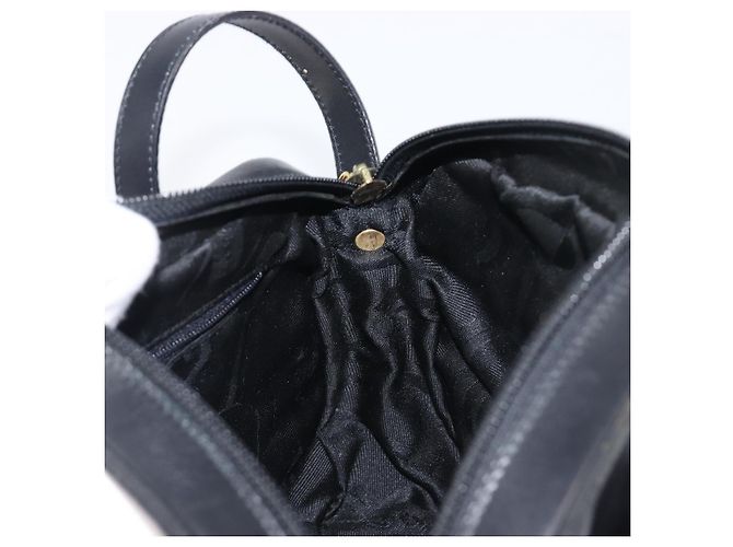 Borsa a tracolla Salvatore Ferragamo Vala in pelle nera e oro Auth bs37160 Nero - vista 22