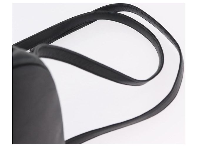 Zaino Christian Dior in pelle nera e oro Auth 204161A Nero D'oro - vista 14