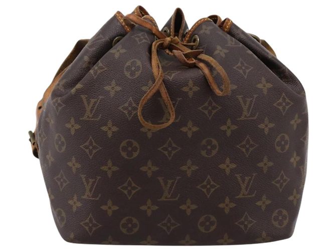 LOUIS VUITTON Monogram Petit Noe Shoulder Bag M42226 LV Auth 202947 Monograma - vista 13