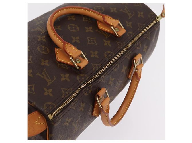 LOUIS VUITTON Monogram Speedy 35 Hand Bag M41524 LV Auth 204115V Monogramma - vista 6