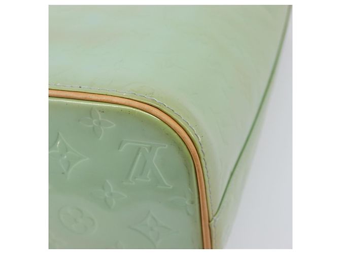 Borsa a mano LOUIS VUITTON Monogram Vernis Houston Baby Blue M91005 LV Auth ep15974 Blu chiaro - vista 16
