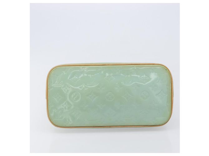 Borsa a mano LOUIS VUITTON Monogram Vernis Houston Baby Blue M91005 LV Auth ep15974 Blu chiaro - vista 5