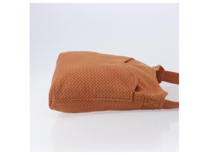 Hermès HERMES Sac Depansage Shoulder Bag Jacquard Orange Auth 203706A Naranja - vista 3