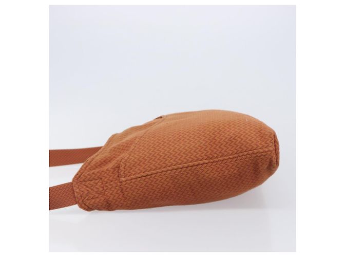 Hermès HERMES Sac Depansage Shoulder Bag Jacquard Orange Auth 203706A Naranja - vista 4