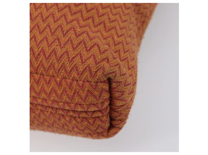 Hermès HERMES Sac Depansage Shoulder Bag Jacquard Orange Auth 203706A Naranja - vista 9