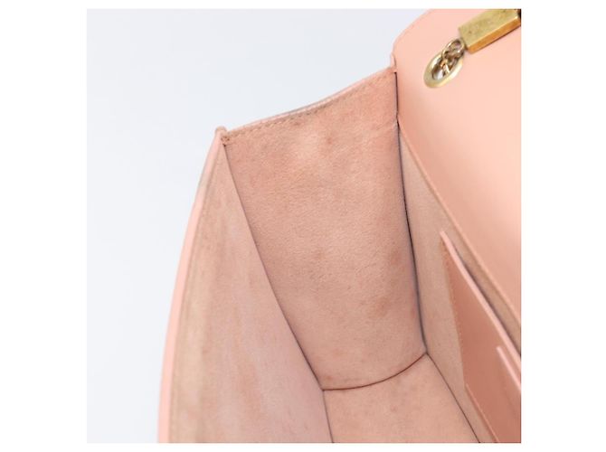 Autre Marque Bolso de hombro con cadena SAINT LAURENT de piel Pink Gold 314515 Auth bs37326A Rosa Dorado - vista 24