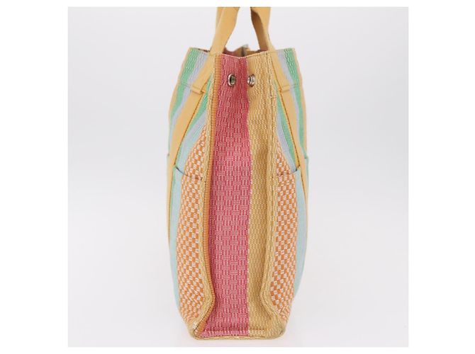 Hermès Borsa HERMES Fourre Tout MM New York Madison Store Exclusive Auth 205957V Argento Multicolore - vista 4