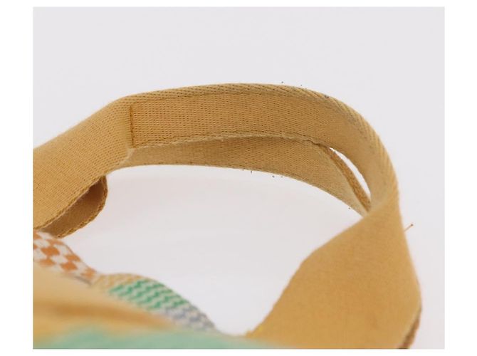 Hermès Borsa HERMES Fourre Tout MM New York Madison Store Exclusive Auth 205957V Argento Multicolore - vista 9