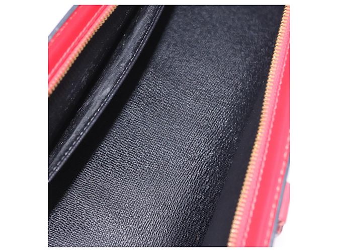 LOUIS VUITTON Epi Sac Triangle Hand Bag Red M52097 LV Auth 206342 Rot - Ansicht 10