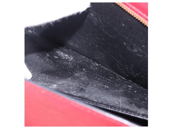 LOUIS VUITTON Epi Sac Triangle Hand Bag Red M52097 LV Auth 206342 Rot - Ansicht 11