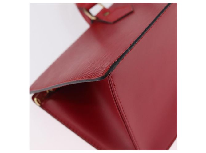 LOUIS VUITTON Epi Sac Triangle Hand Bag Red M52097 LV Auth 206342 Rot - Ansicht 16