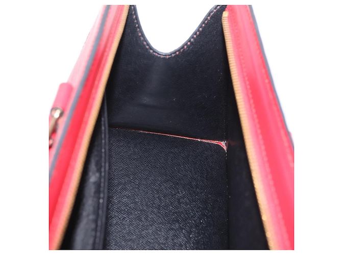 LOUIS VUITTON Epi Sac Triangle Hand Bag Red M52097 LV Auth 206342 Rot - Ansicht 19