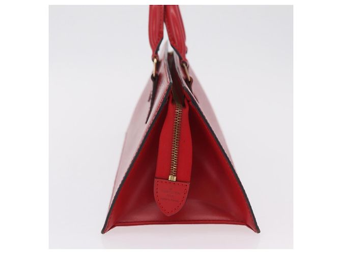 LOUIS VUITTON Epi Sac Triangle Hand Bag Red M52097 LV Auth 206342 Rot - Ansicht 3