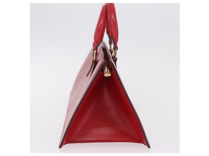 LOUIS VUITTON Epi Sac Triangle Hand Bag Red M52097 LV Auth 206342 Rot - Ansicht 4