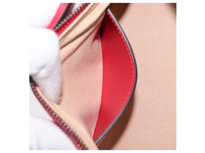 Borsa GUCCI GG Marmont in pelle rossa e oro 739166 Auth ka6352V Rosso D'oro - vista 23