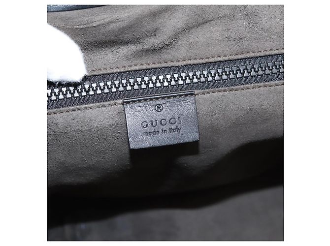 Borsa a tracolla GUCCI GG Supreme PVC Beige Silver 406367 Auth 204922 Argento - vista 20
