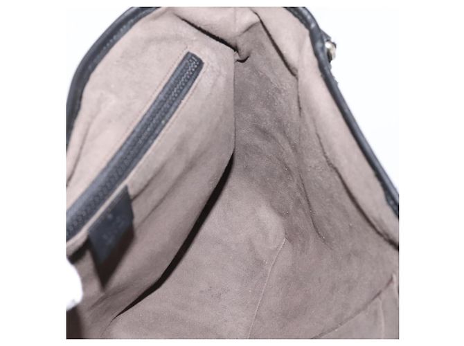 Borsa a tracolla GUCCI GG Supreme PVC Beige Silver 406367 Auth 204922 Argento - vista 21