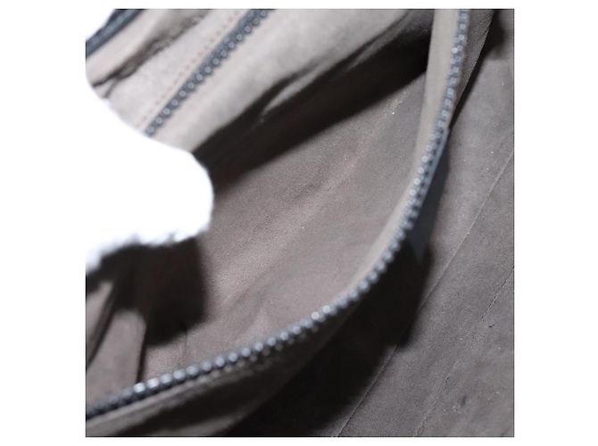 Borsa a tracolla GUCCI GG Supreme PVC Beige Silver 406367 Auth 204922 Argento - vista 24