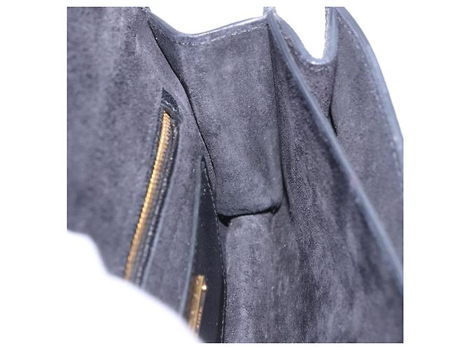 Borsa a tracolla Miu Miu Madras in pelle nera e oro Auth 203815 Nero D'oro - vista 27