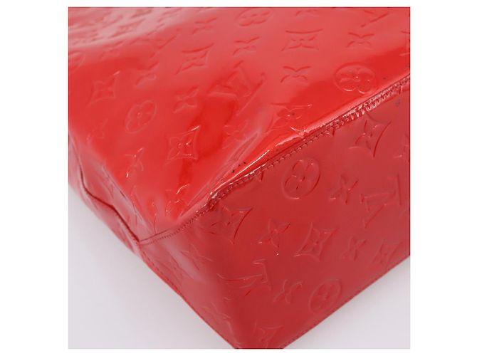 LOUIS VUITTON Monogram Vernis Reade MM Handtasche Rot M91086 LV Auth gh2348 - Ansicht 15