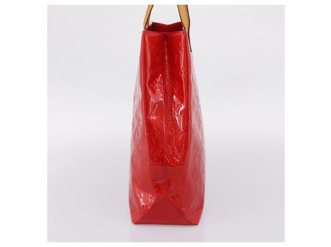 LOUIS VUITTON Monogram Vernis Reade MM Handtasche Rot M91086 LV Auth gh2348 - Ansicht 3