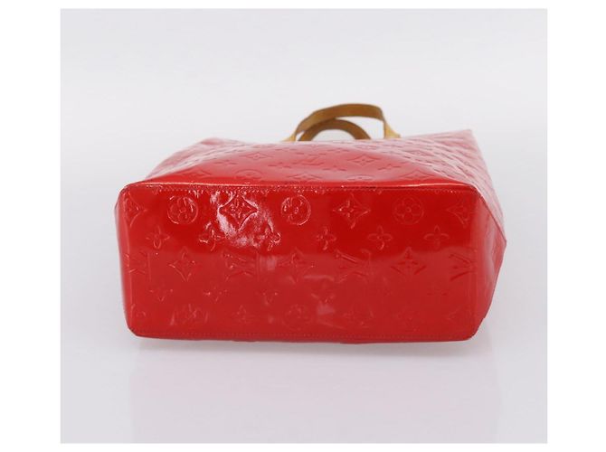 LOUIS VUITTON Monogram Vernis Reade MM Handtasche Rot M91086 LV Auth gh2348 - Ansicht 5