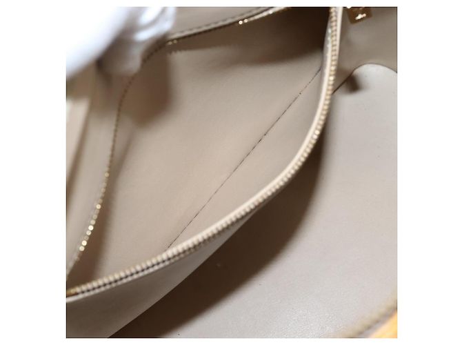Bolso de mano LOUIS VUITTON Monogram Vernis Houston Beige M91004 LV Auth ep15897 - vista 22