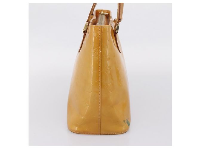 Bolso de mano LOUIS VUITTON Monogram Vernis Houston Beige M91004 LV Auth ep15897 - vista 4