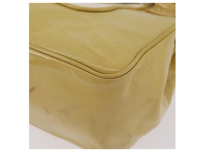 LOUIS VUITTON Cruise line Sac Bicolor Hand Bag Enamel Yellow M92547 Auth bs37225 Giallo - Ansicht 21