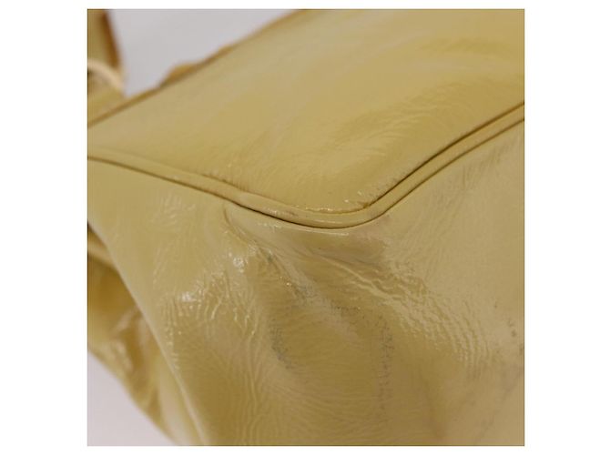 LOUIS VUITTON Cruise line Sac Bicolor Hand Bag Enamel Yellow M92547 Auth bs37225 Giallo - Ansicht 22