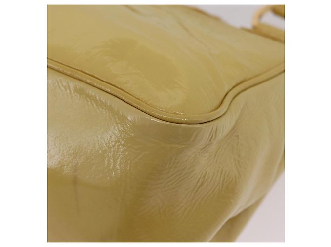 LOUIS VUITTON Cruise line Sac Bicolor Hand Bag Enamel Yellow M92547 Auth bs37225 Giallo - Ansicht 23