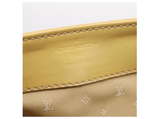 LOUIS VUITTON Cruise line Sac Bicolor Hand Bag Enamel Yellow M92547 Auth bs37225 Giallo - Ansicht 30