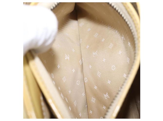LOUIS VUITTON Cruise line Sac Bicolor Hand Bag Enamel Yellow M92547 Auth bs37225 Giallo - Ansicht 37