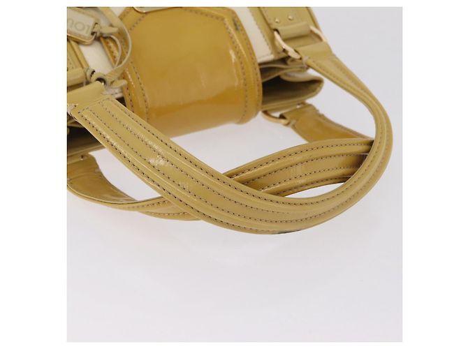 LOUIS VUITTON Cruise line Sac Bicolor Hand Bag Enamel Yellow M92547 Auth bs37225 Giallo - Ansicht 9