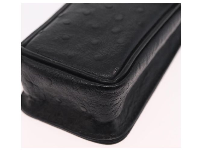 Portacigarette Gianni Versace in pelle nera e oro Auth ka6329 Nero D'oro - vista 14