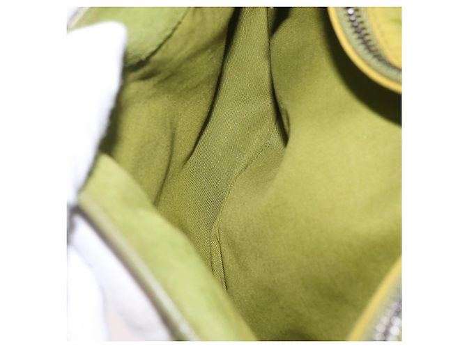 Miu Miu Shoulder Bag Suede Green Auth 206238A - view 24