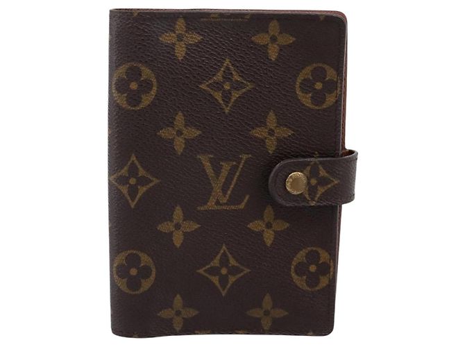 LOUIS VUITTON Monogram Agenda PM Day Planner Cover R20005 LV Auth mr3045 Monograma - vista 13
