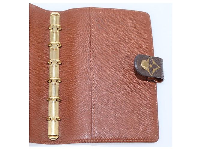 LOUIS VUITTON Monogram Agenda PM Day Planner Cover R20005 LV Auth mr3045 Monograma - vista 19