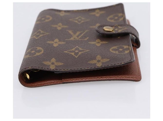 LOUIS VUITTON Monogram Agenda PM Day Planner Cover R20005 LV Auth mr3045 Monograma - vista 6