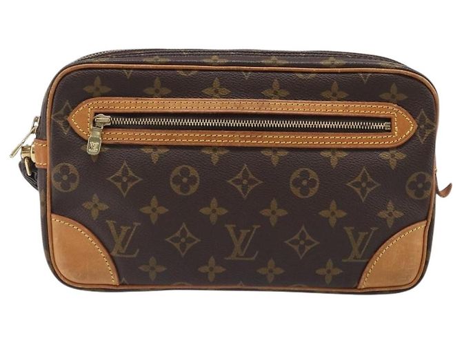 LOUIS VUITTON Monogram Marly Dragonne GM Clutch Bag M51825 LV Auth ep16004 Monograma - vista 13