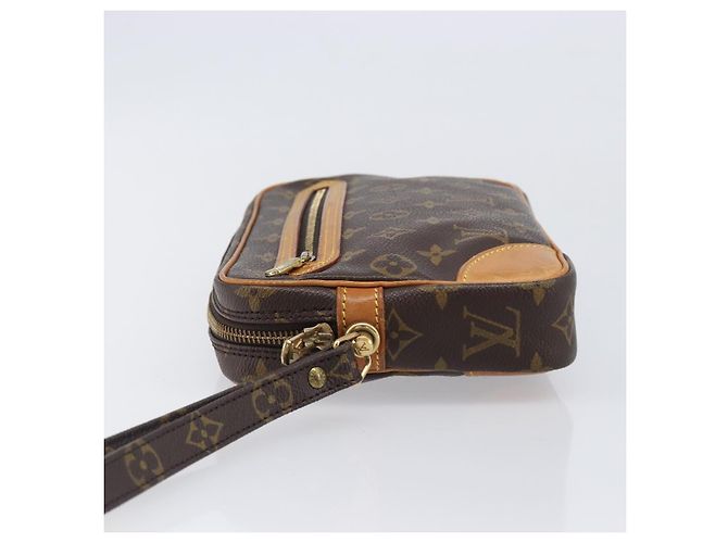 LOUIS VUITTON Monogram Marly Dragonne GM Clutch Bag M51825 LV Auth ep16004 Monograma - vista 4