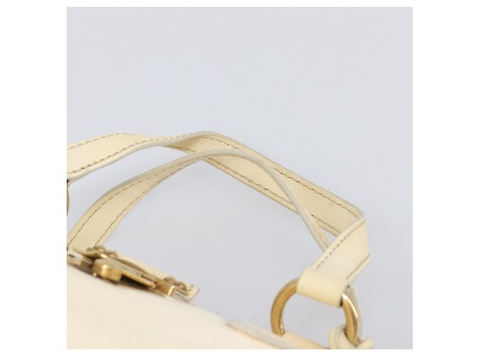Borsa a mano Miu Miu in pelle Ivory Gold Auth 206112A D'oro Crudo - vista 15
