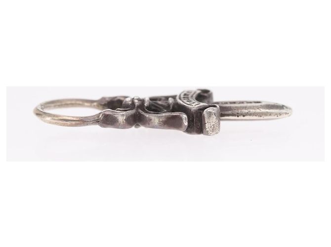 Pendente Dagger Chrome Hearts Top Ag925 Silver Auth 206382M Argento - vista 12