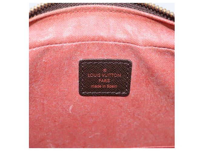 LOUIS VUITTON Damier Ebene Trousse Toilette 25 Clutch Bag N47624 Auth ep16077A - vista 9