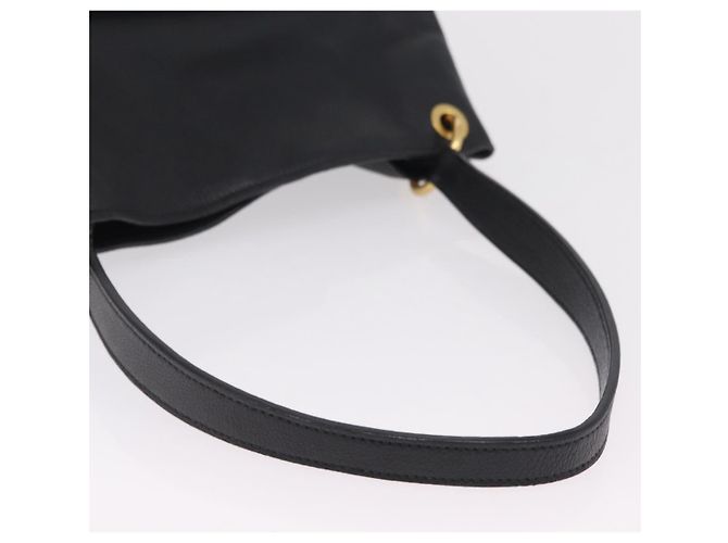 Borsa a tracolla Miu Miu in pelle nera e oro Auth ka6362 Nero D'oro - vista 7
