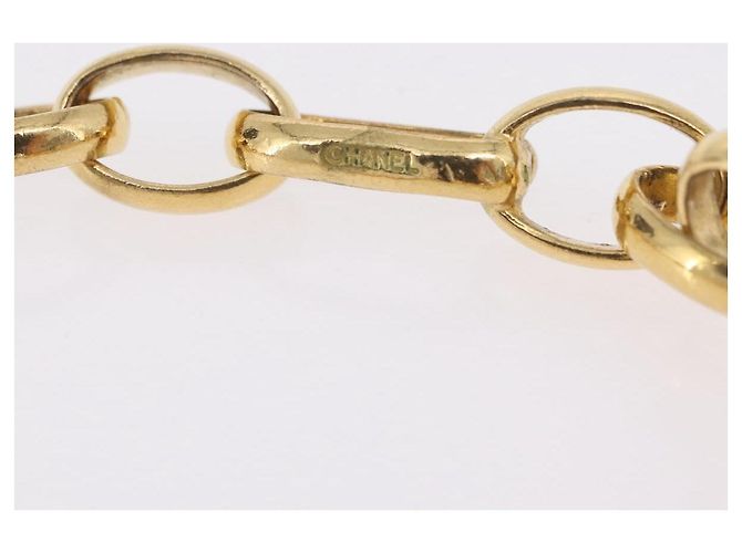 Collar CHANEL metal Gold CC Auth bs37290M Dorado - vista 16