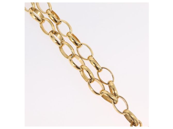 Collar CHANEL metal Gold CC Auth bs37290M Dorado - vista 5